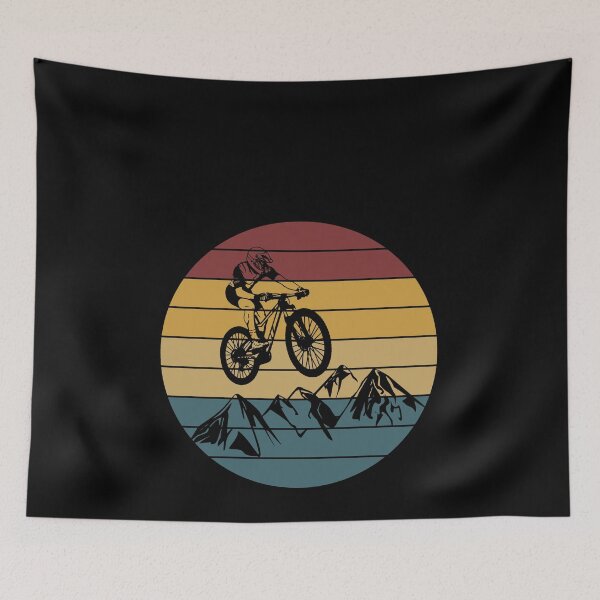 Item preview, Retro Downhill Mountainbiker Graphic designed and sold by braaax.
