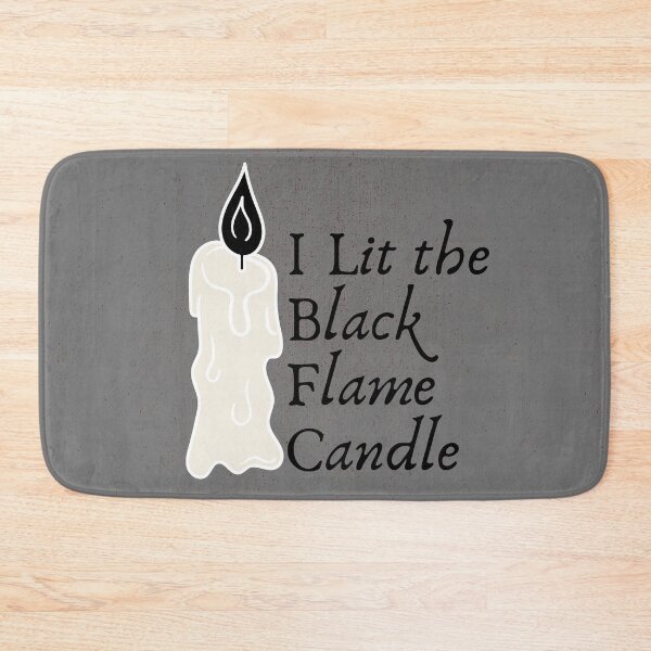 Item preview, Black Flame Candle designed and sold by MaryaMeerkat.