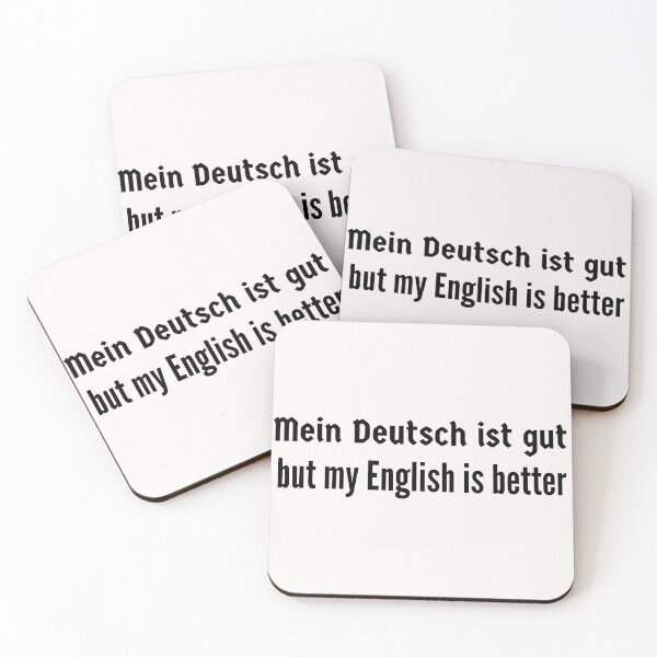 Item preview, Mein Deutsch ist gut but my English is better designed and sold by Time4German.