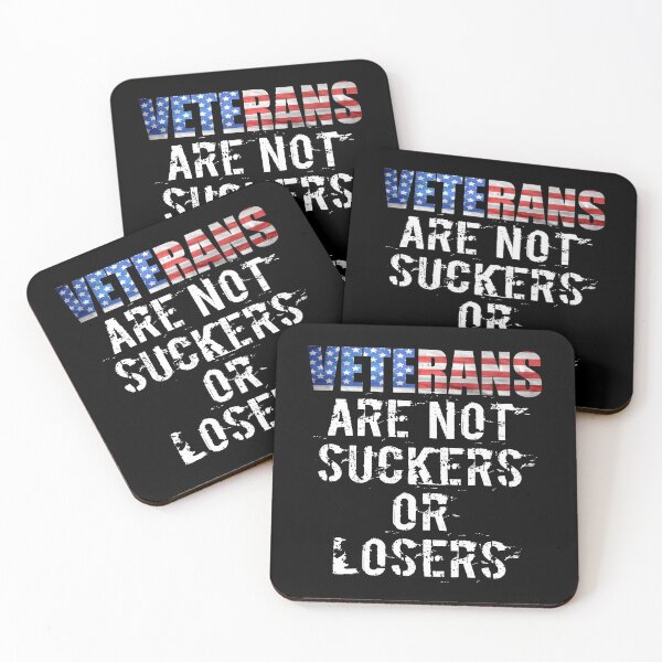 Item preview, Veterans Are Not Suckers or Losers Joe Biden 2020 designed and sold by Andrea Lina.