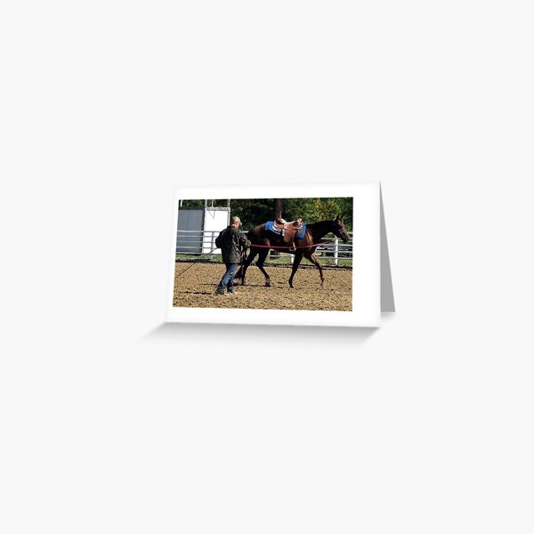 Aperçu de l'œuvre Quarter Horse Early Morning Warm Up créée et vendue par Oldetimemercan.
