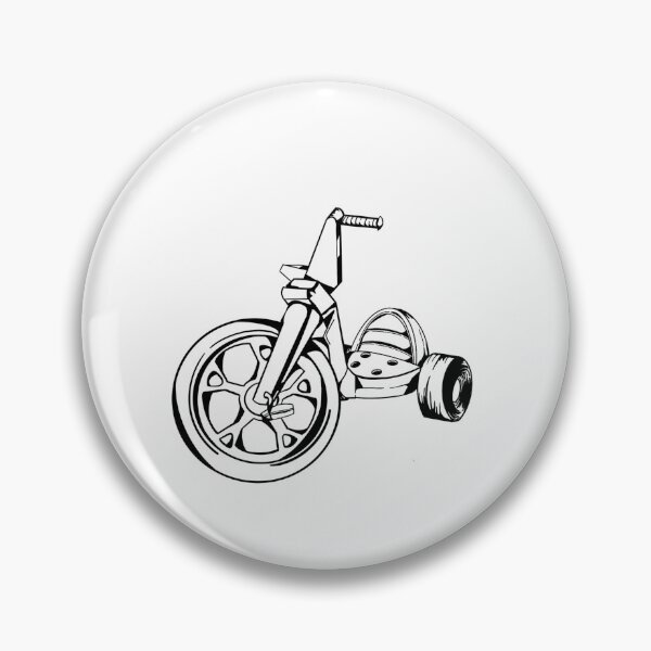 Aperçu de l'œuvre Big Wheel (noir et blanc) créée et vendue par KeepingItCat.