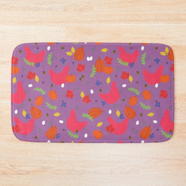 Item preview, Chicken Fall Pattern designed and sold by Rachael Martin.
