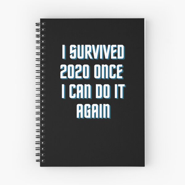 Item preview, I survived 2020 once I can do it again funny print designed and sold by ShopSpot.