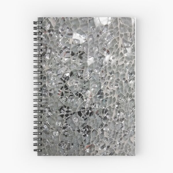 Item preview, Photographic Image of Glass and Mirrors in White designed and sold by CrazyCraftLady.