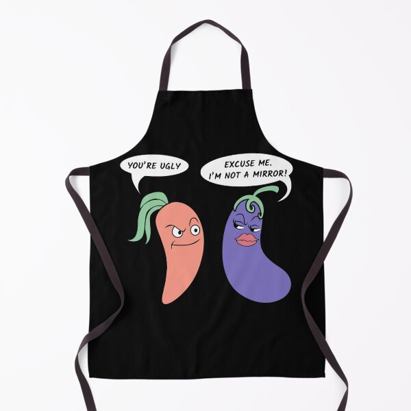 Item preview, Carrot and Eggplant Mean Veggies designed and sold by Svetiik.
