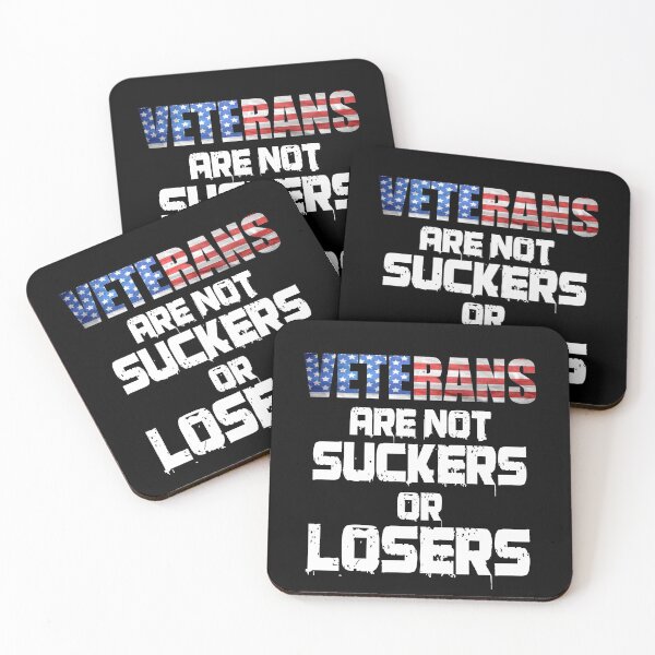 Item preview, Veterans Are Not Suckers or Losers Joe Biden 2020 designed and sold by Andrea Lina.