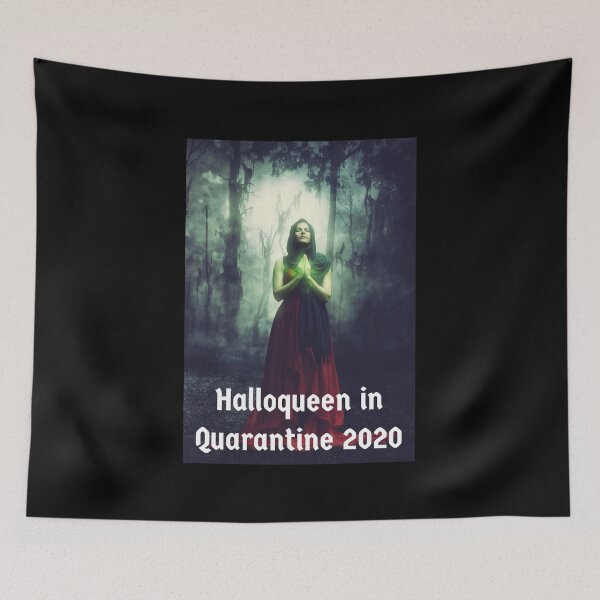 Item preview, Halloqueen in Quarantine October Girl designed and sold by stevenwoodcock.