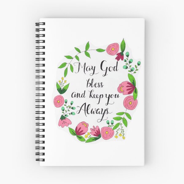 Item preview, May God Bless and Keep You Always designed and sold by Emily Hoehenrieder.