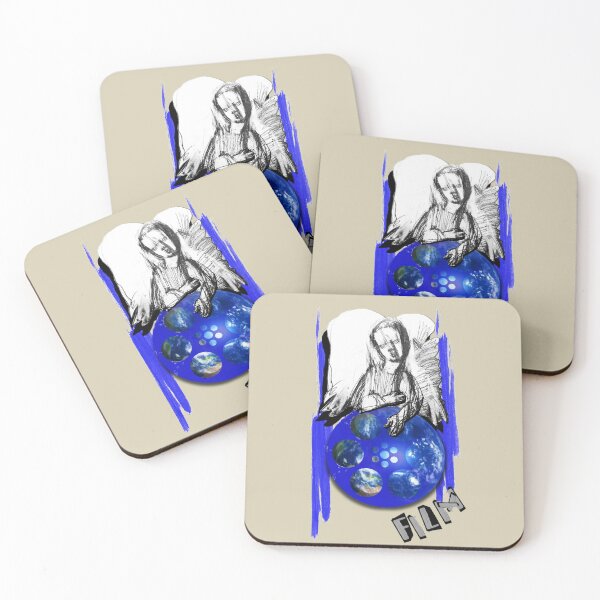 Item preview, Angel Sitting on the Earth of Film (Original Poster by ACCI) designed and sold by VanyssaGraphics.
