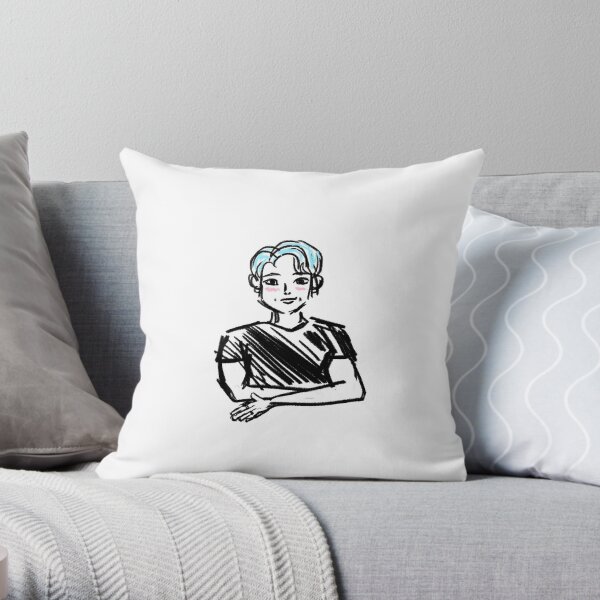 Swole Joon Throw Pillow
