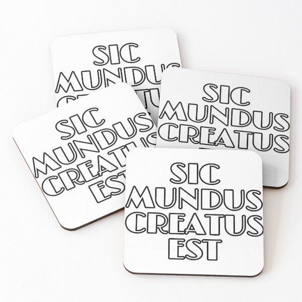 Item preview, Sic Mundus Creatus Est designed and sold by marjard.