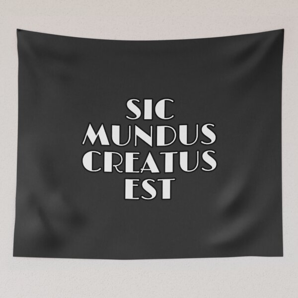 Item preview, Sic Mundus Creatus Est designed and sold by marjard.