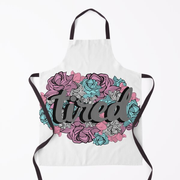 Item preview, Tired, exhausted floral art design funny designed and sold by Kaitlynn Perry.