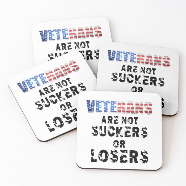 Item preview, Veterans Are Not Suckers or Losers Joe Biden 2020 designed and sold by Andrea Lina.