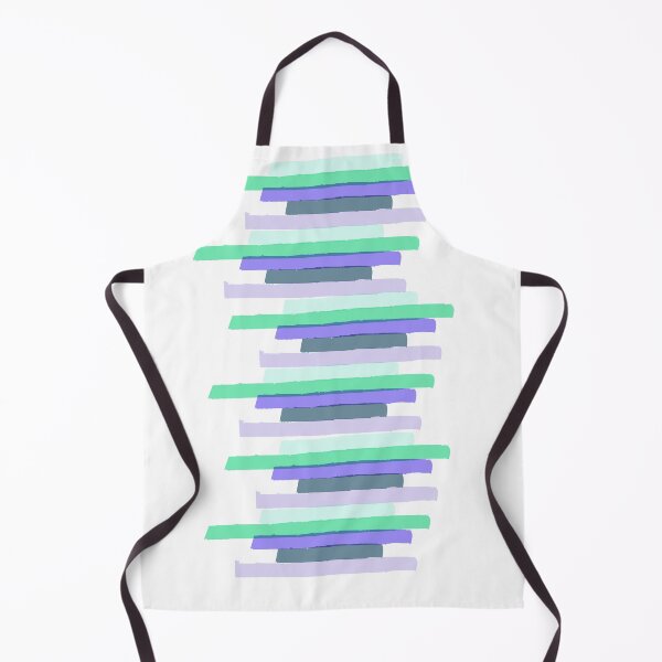 Item preview, Blue Ocean waves abstract stripes designed and sold by Carolina Salazar.
