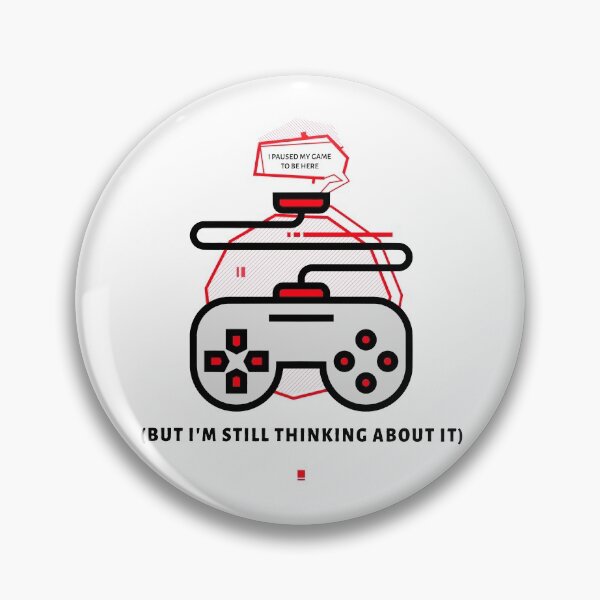 Item preview, I Paused My Game - But I'm Still Thinking About It designed and sold by molamode.