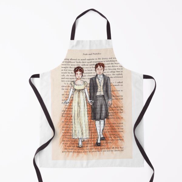 Item preview, Elizabeth Bennet and Mr Darcy designed and sold by Jess Purser.