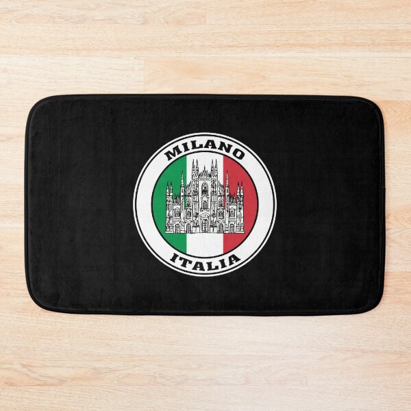Item preview, Milano Italia Travel Souvenir Italian Flag Sticker Milan Italy Badge designed and sold by TeeHome.