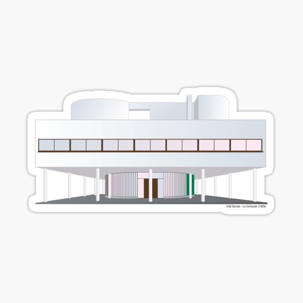 Item preview, Villa Savoye - Le Corbusier (1929) designed and sold by trapezedevil.