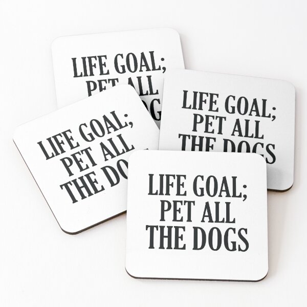 Item preview, Life Goal Pet All The Dogs designed and sold by mymysterycloset.