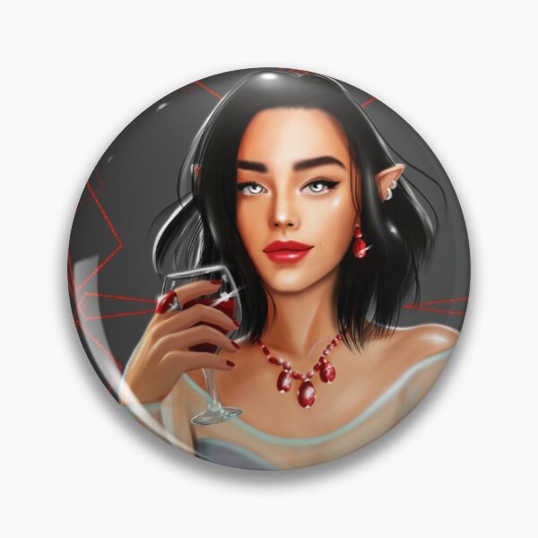 Item preview, Amren from ACOTAR series designed and sold by MyHopeArt.