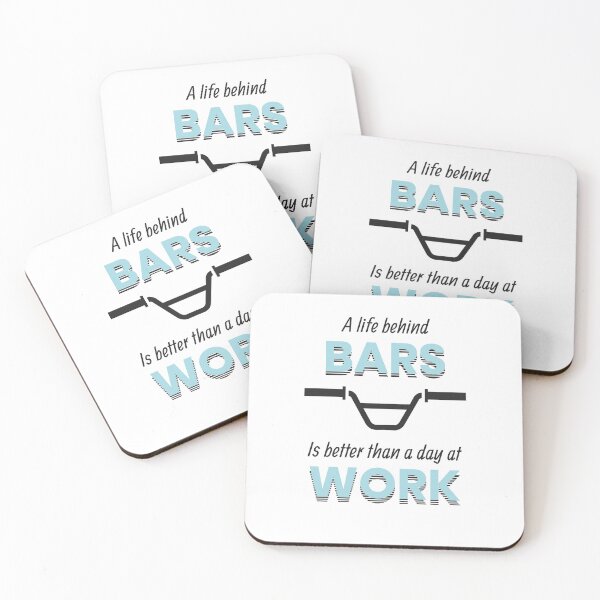 Item preview, A life behind bars is better than a day at work funny cycling bike design designed and sold by TryStar.