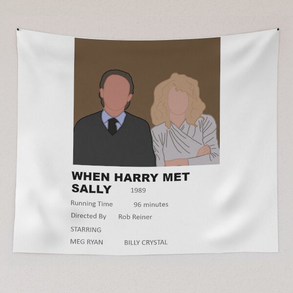Item preview, When Harry Met Sally Minimalist Movie Poster designed and sold by eflynner1224.