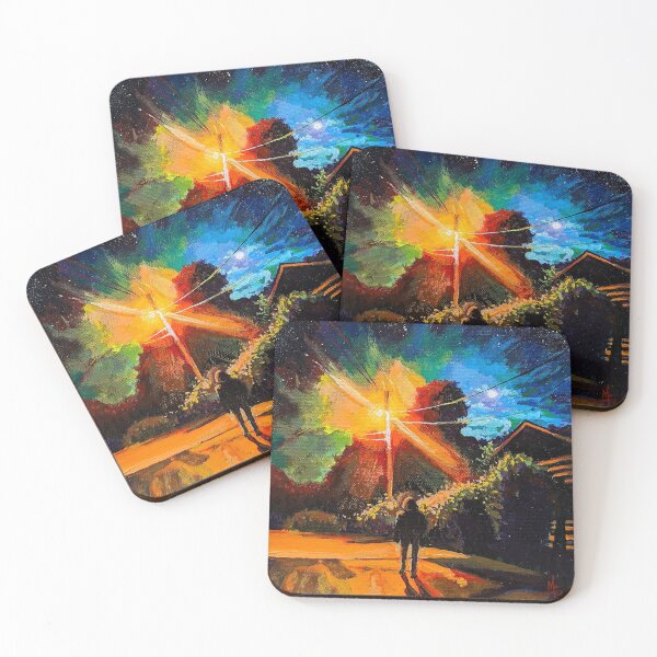 Item preview, Street Light Flare Painting designed and sold by MichaelGunnArt.