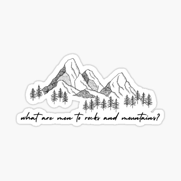 Item preview, Jane Austen-  What are Men to Rocks and Mountains? designed and sold by erinaceous.