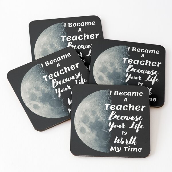 Item preview, I become a teacher because your life is worth my time designed and sold by fra02.