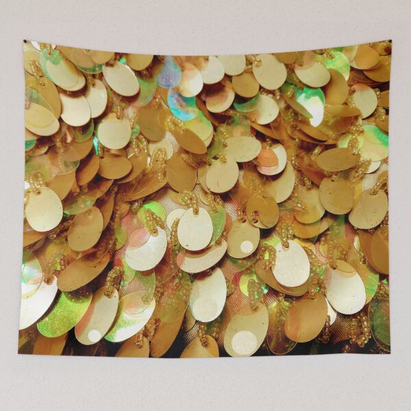 Item preview, Photographic Image of Large Gold Sequins designed and sold by CrazyCraftLady.