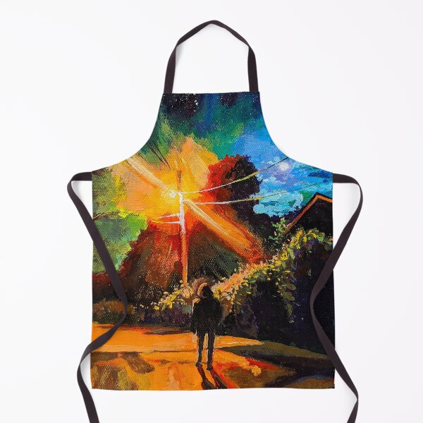 Item preview, Street Light Flare Painting designed and sold by MichaelGunnArt.