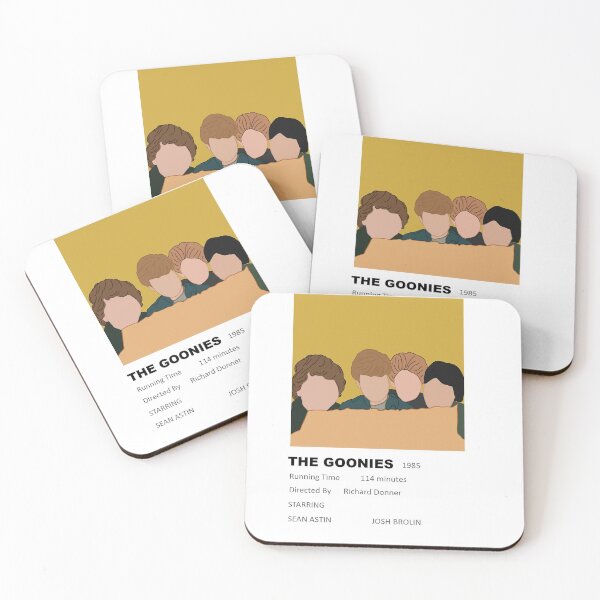 Item preview, The Goonies Minimalist Movie Poster designed and sold by eflynner1224.