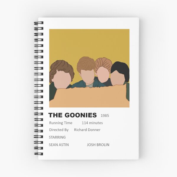 Item preview, The Goonies Minimalist Movie Poster designed and sold by eflynner1224.
