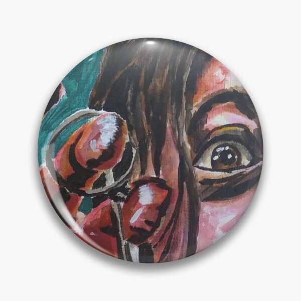 Item preview, Oldboy - "See No Evil" Dae-Su Oh canvased portrait (original) designed and sold by Stag Art Studios.