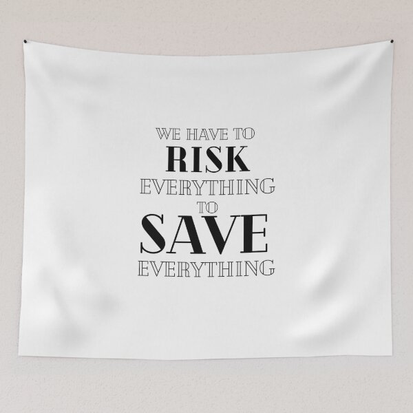 Item preview, The Umbrella Academy-Inspired "Risk Everything" designed and sold by mulberrydragon.