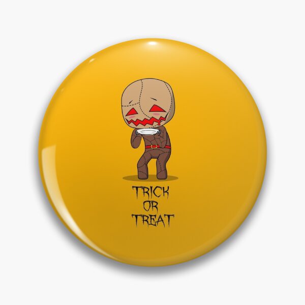 Item preview, cute kawaii chibi scarecrow trick or treat hunting Halloween lover designed and sold by zerobatt.
