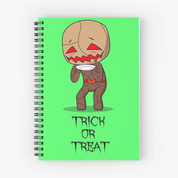 Item preview, cute kawaii chibi scarecrow trick or treat hunting Halloween lover designed and sold by zerobatt.