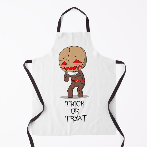 Item preview, cute kawaii chibi scarecrow trick or treat hunting Halloween lover designed and sold by zerobatt.