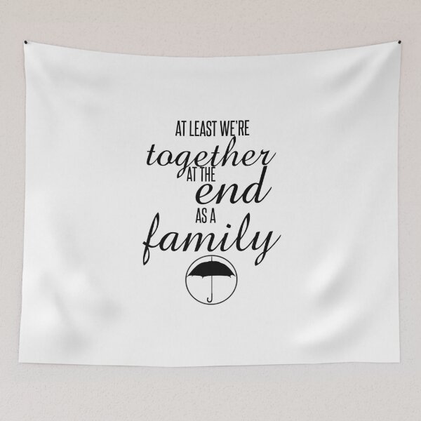 Item preview, The Umbrella Academy-Inspired "As a Family" designed and sold by mulberrydragon.