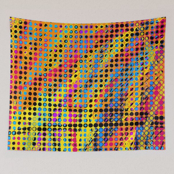 Item preview, Comic Style Spaghetti Pattern designed and sold by LJWDesigns.
