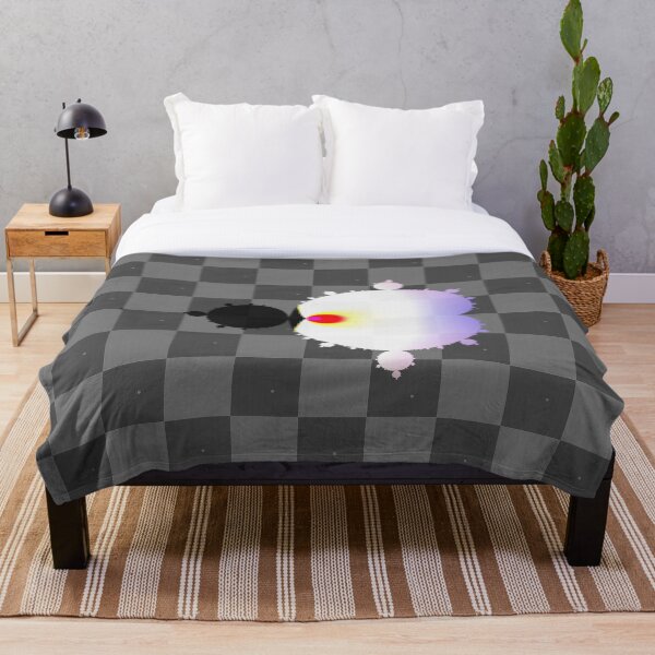 Item preview, Full Mandelbrot set on checkered background. designed and sold by ivanoel.