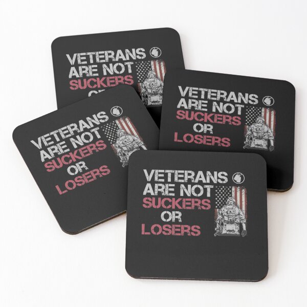Item preview, Veterans Are Not Suckers And Losers Men Women designed and sold by masterbones.