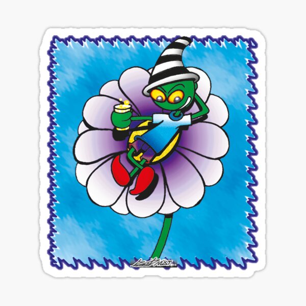 Flower elf Sticker