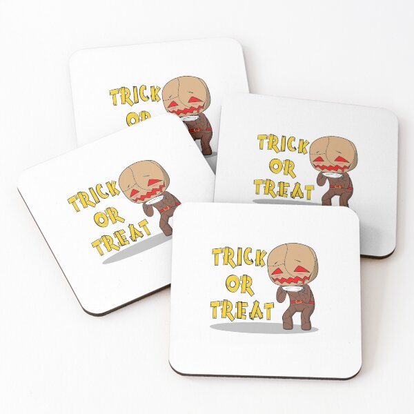 Item preview, cute kawaii chibi scarecrow trick or treat hunting Halloween lover designed and sold by zerobatt.