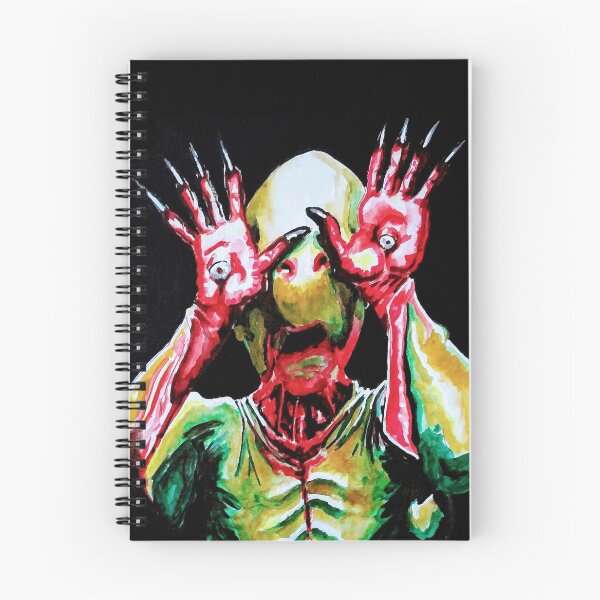 Item preview, Pan's Labyrinth "The Pale Man" portrait (original) designed and sold by Stag Art Studios.
