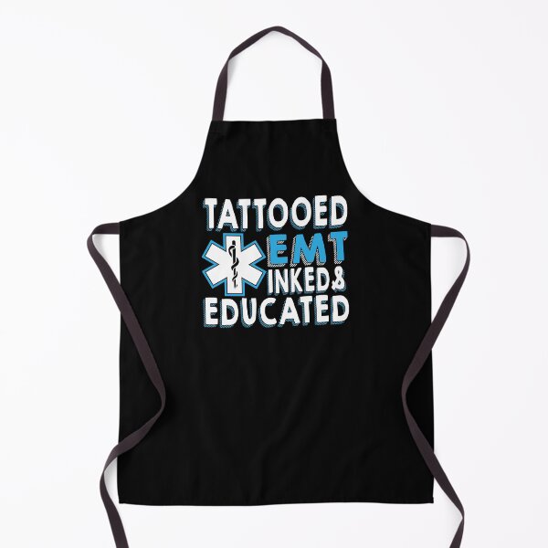 Item preview, Tattooed EMT Inked And Educated designed and sold by TooFlyDesign.