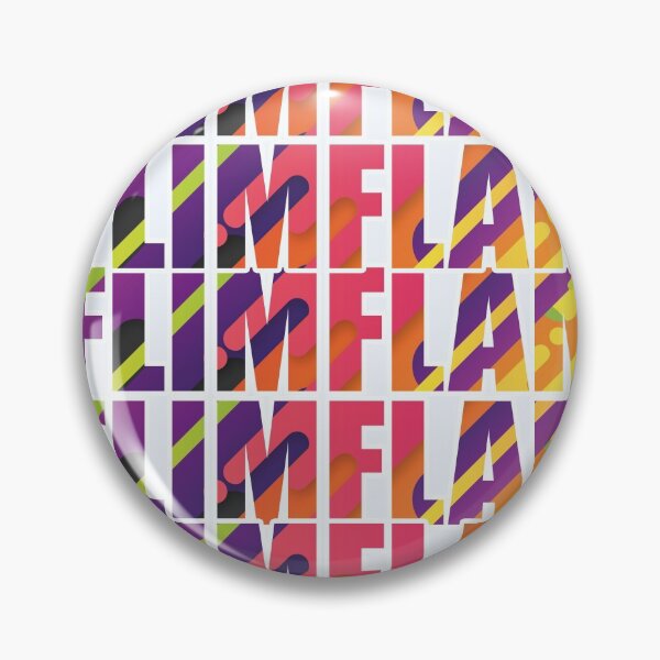 Item preview, Flim Flam- Flimflam- Typography in Abstract Rainbow Colors designed and sold by EvaWolf.