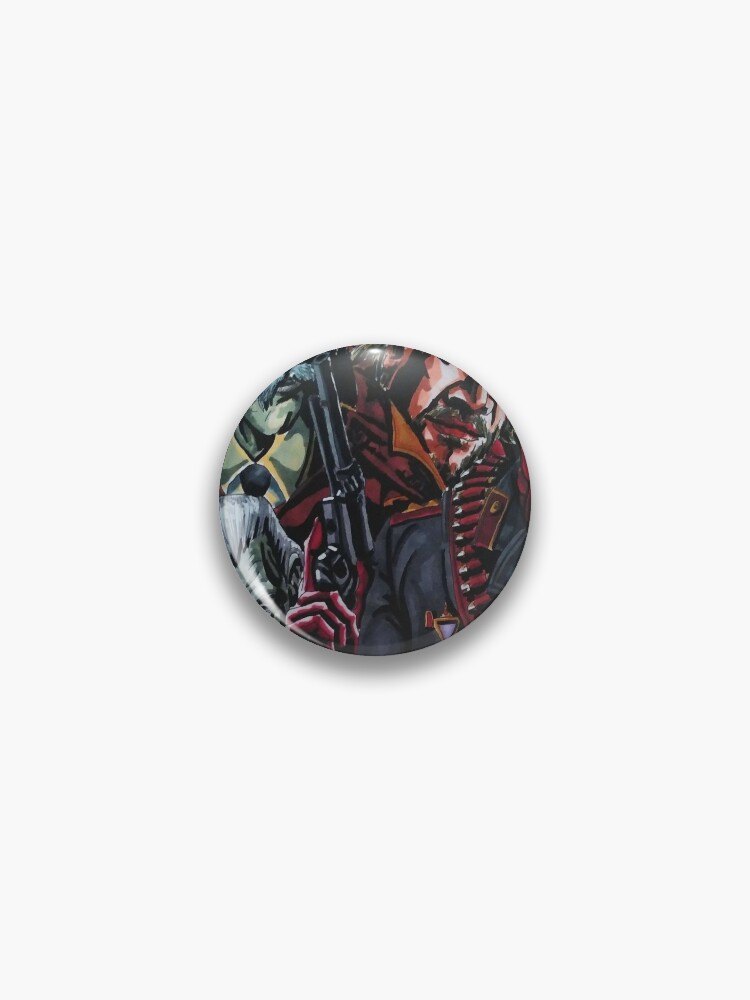 Metal Gear Solid - Revolver Ocelot portrait (original) | Pin